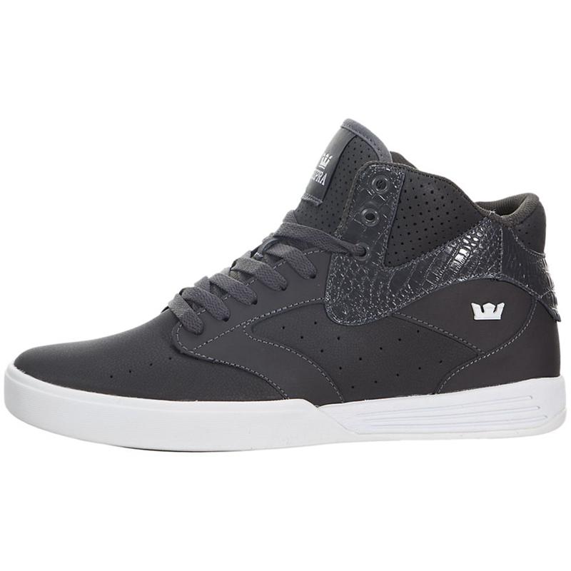 Zapatillas De Skate Supra Argentina Mujer - KHAN Gris (XRBJV-0853)